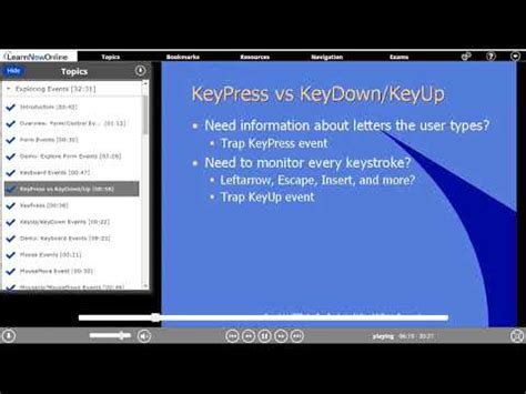 Windows Forms Keydown Vs Keypress