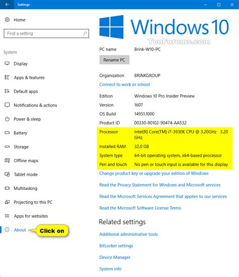 windows get system information