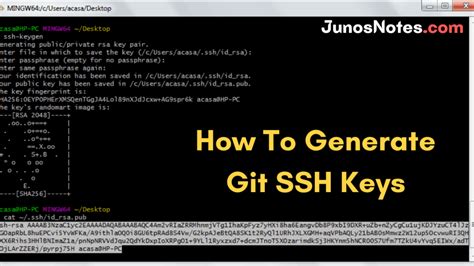 Windows Git Use Ssh Key