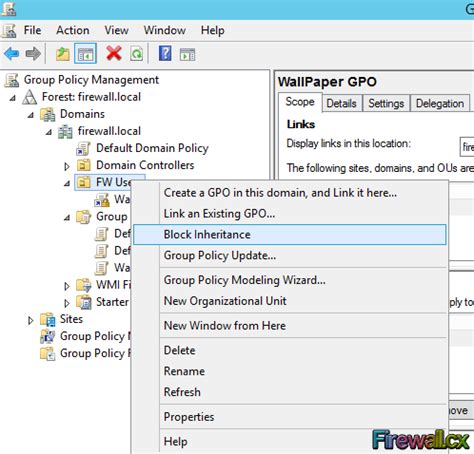 Windows Gpo Block Inheritance