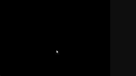 Windows Has Black Screen With Cursor