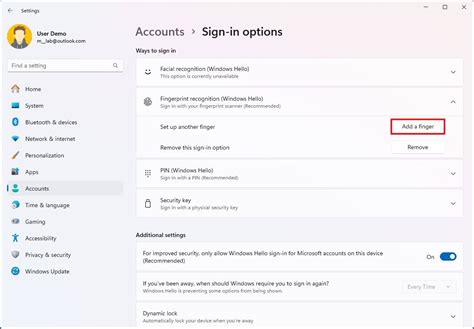 Windows Hello Authentication App
