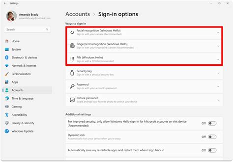 Windows Hello Pin Format