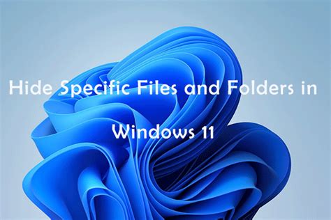 Windows Hide Files With Specific Extension