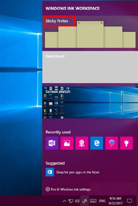 Windows Ink Workspace How To Use
