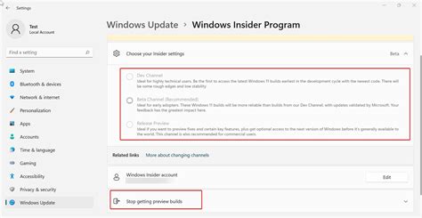Windows Insider Program Arm