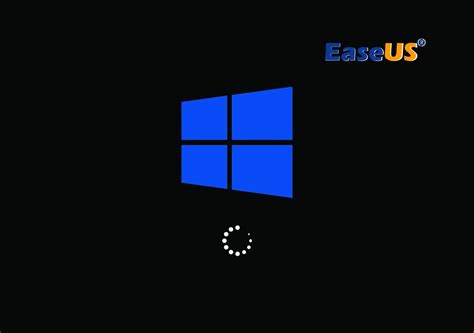windows loading screen stuck