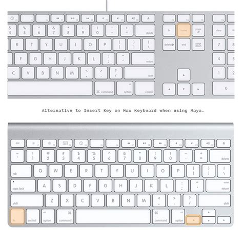 Windows Mac Keyboard Insert Key