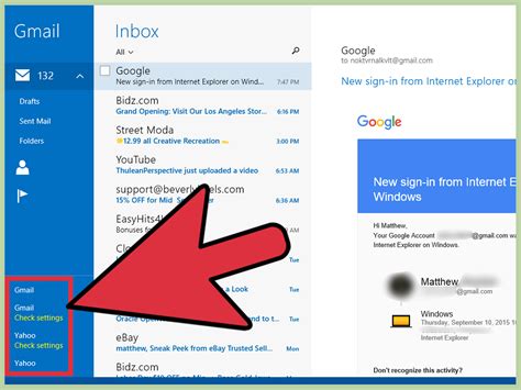 Windows Mail Email Showing Code