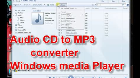 windows media player to mp3 converter free