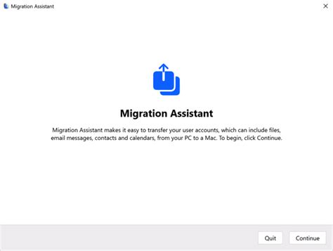 windows migration assistant for macos ventura