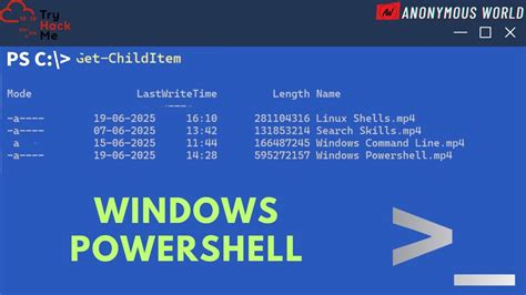 Windows Powershell Walkthrough