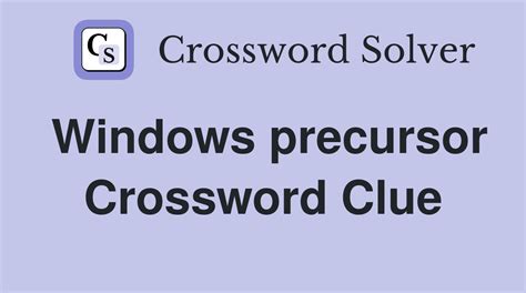 precursor to windows crossword maytagmff2558vemrefrigerator