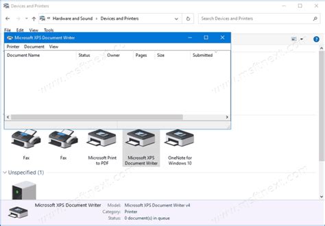 Windows Printer Queue