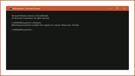 Windows Refresh Environment Variables Without Restart