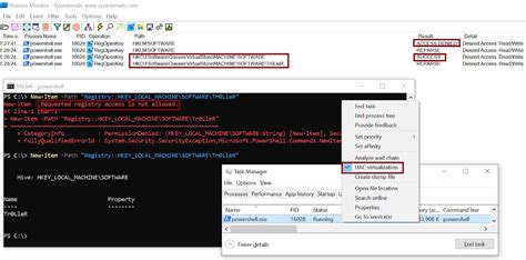 Windows Registry Virtualization