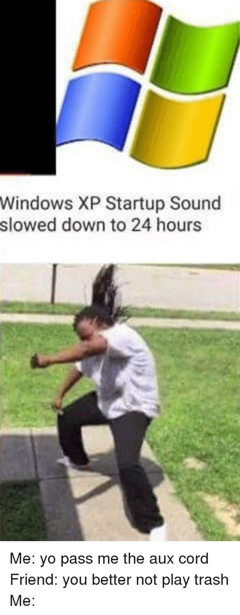 windows restart sound meme