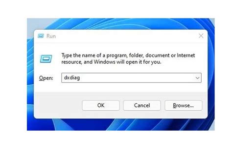 windows run command to see specs