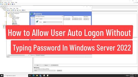 Windows Server Auto Logon