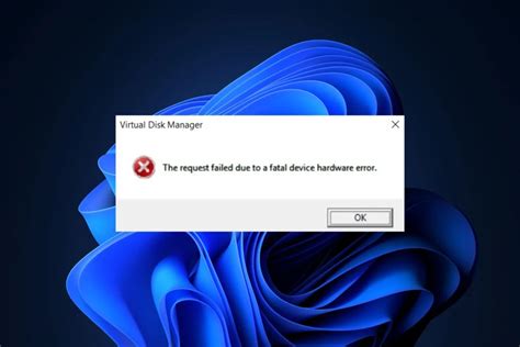 Windows Setup Hardware Error