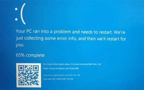 Windows Stop Code Hardware Failure