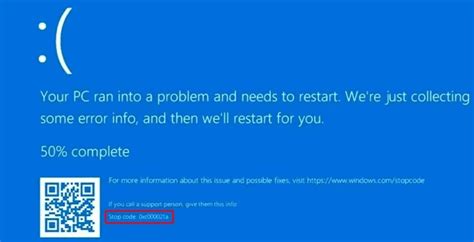 windows stop error code