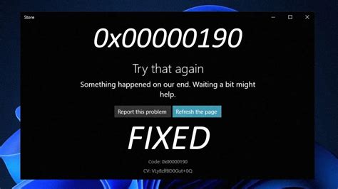 0x00000190 Error In Windows 10