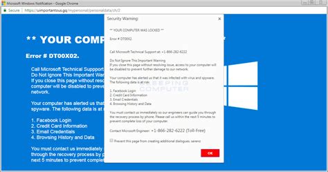 windows support security number