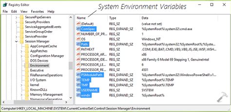 Windows System Variables Restart