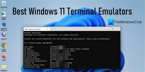 Windows Terminal Emulator