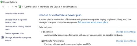 windows ultimate performance mode code