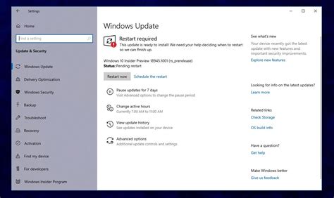 windows update doesn't install after restart