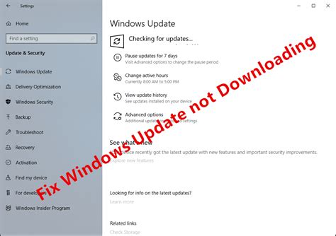 windows update is not installing