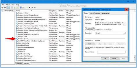 windows update service automatically disabled