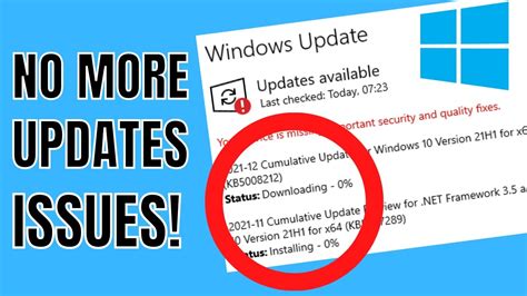 windows update stuck in installing