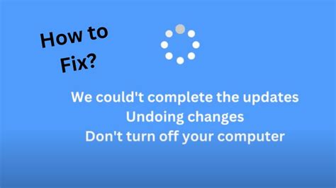 windows update undoing changes loop