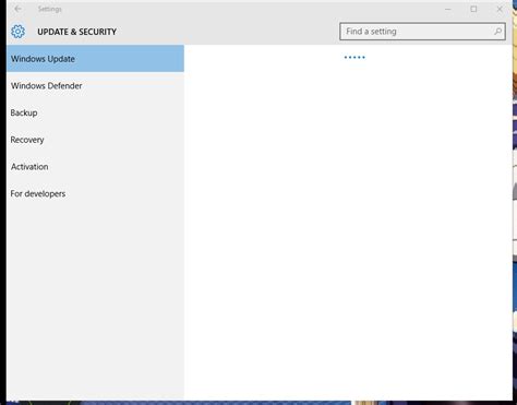 windows update won't load