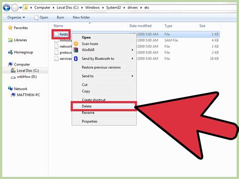 Windows Virtual Host File