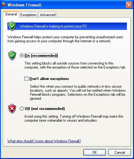 Windows Xp Firewall Command Line