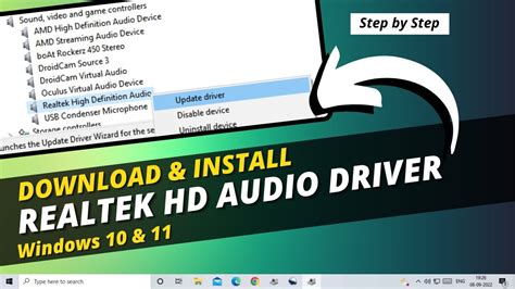 Fix Realtek High Definition Audio Driver Windows 10 Problem