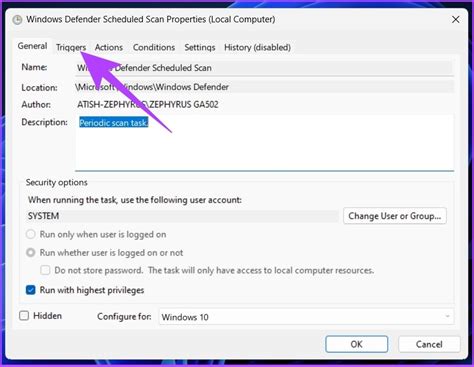Planen Sie den Windows DefenderScan Storungssuche