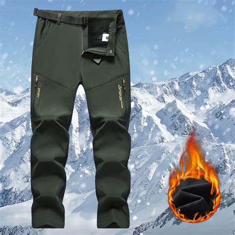 Windproof Fleece Pants