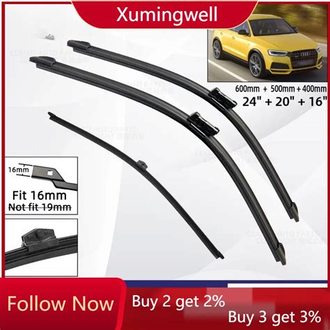 Windscreen Wipers For Audi Q3
