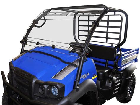 windshield for kawasaki mule