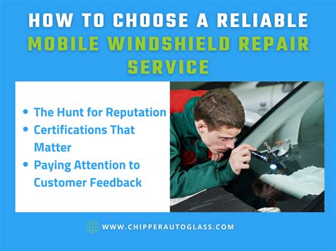 windshield repair service