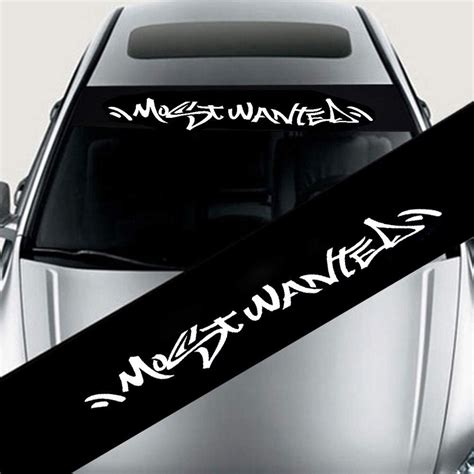 Windshield Sticker On Car