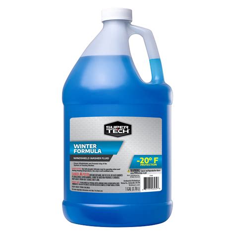 Windshield Washer Fluid Concentrate For Winter