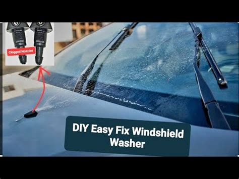 Windshield Washer Fluid Doesn't Work
