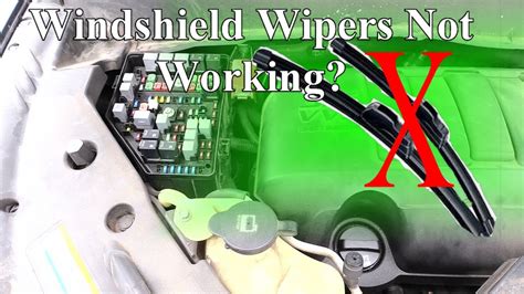 Windshield Wiper Buttons Not Working