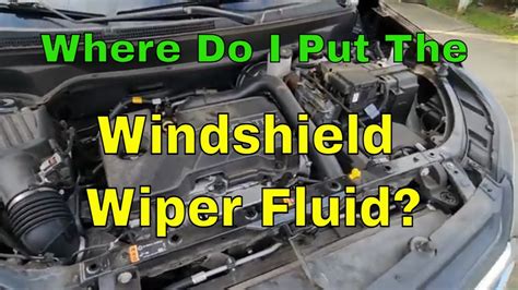 Windshield Wiper Fluid Chevy Equinox